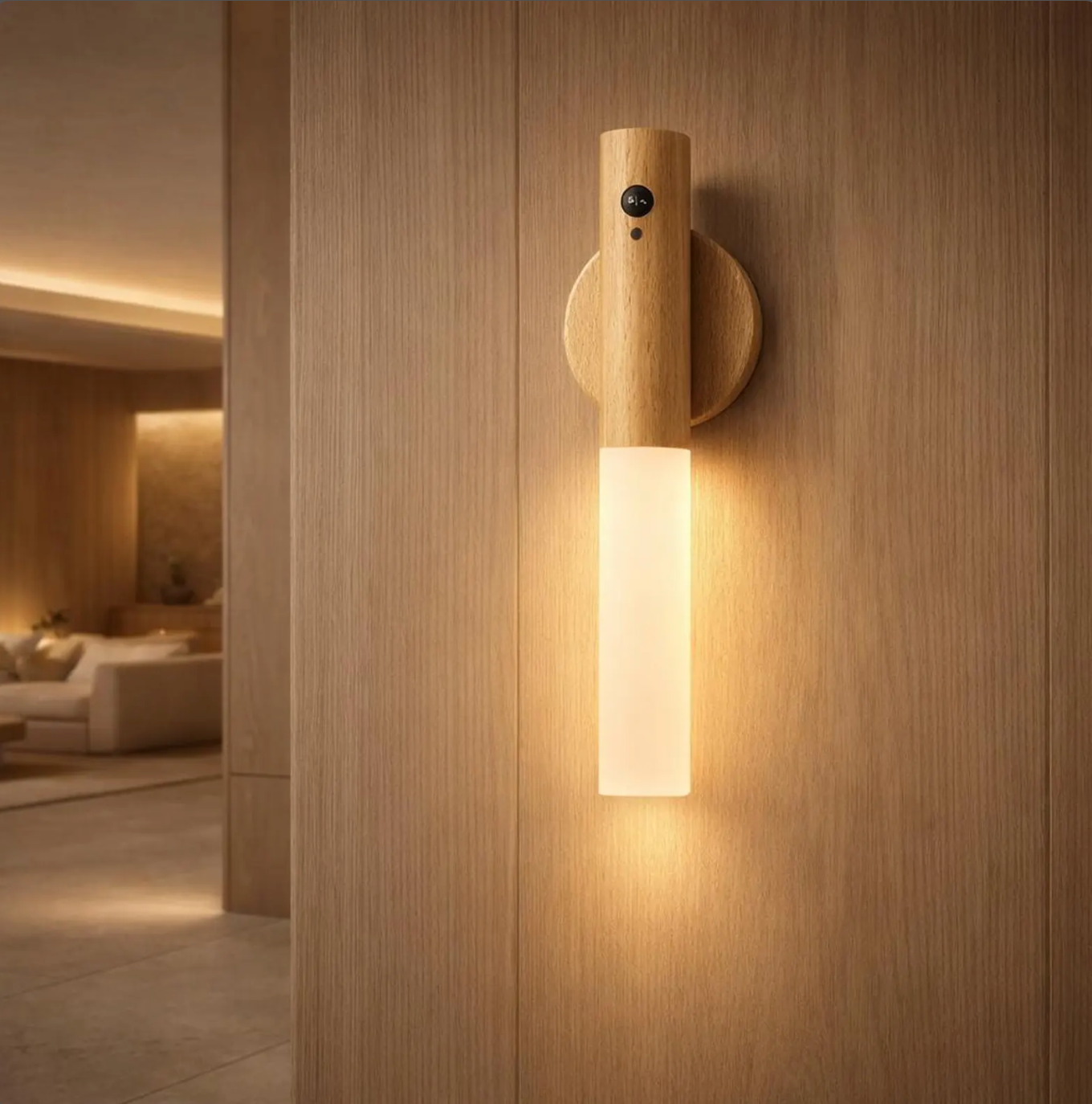Magnetic Motion Sensor Night Light – Wireless Wall Lamp