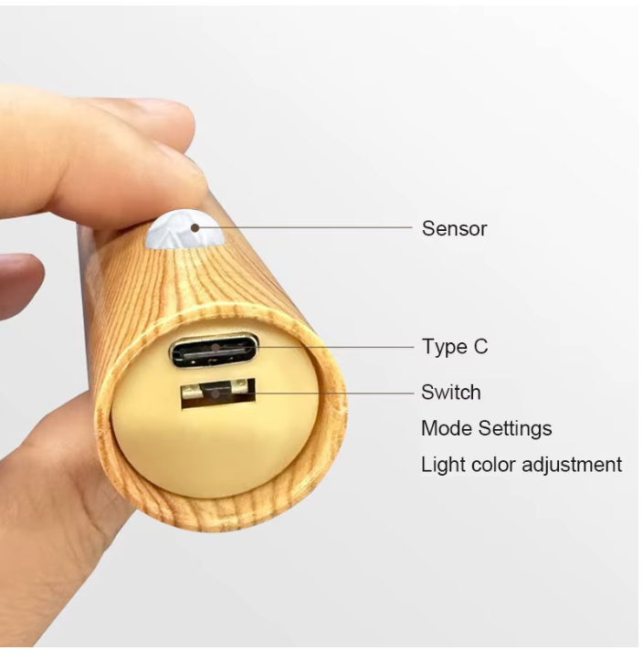 Magnetic Motion Sensor Night Light – Wireless Wall Lamp