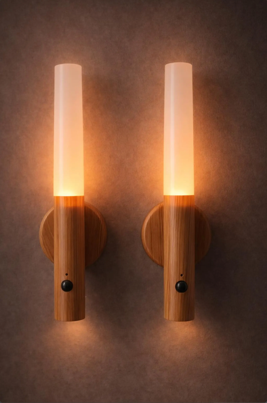 Magnetic Motion Sensor Night Light – Wireless Wall Lamp