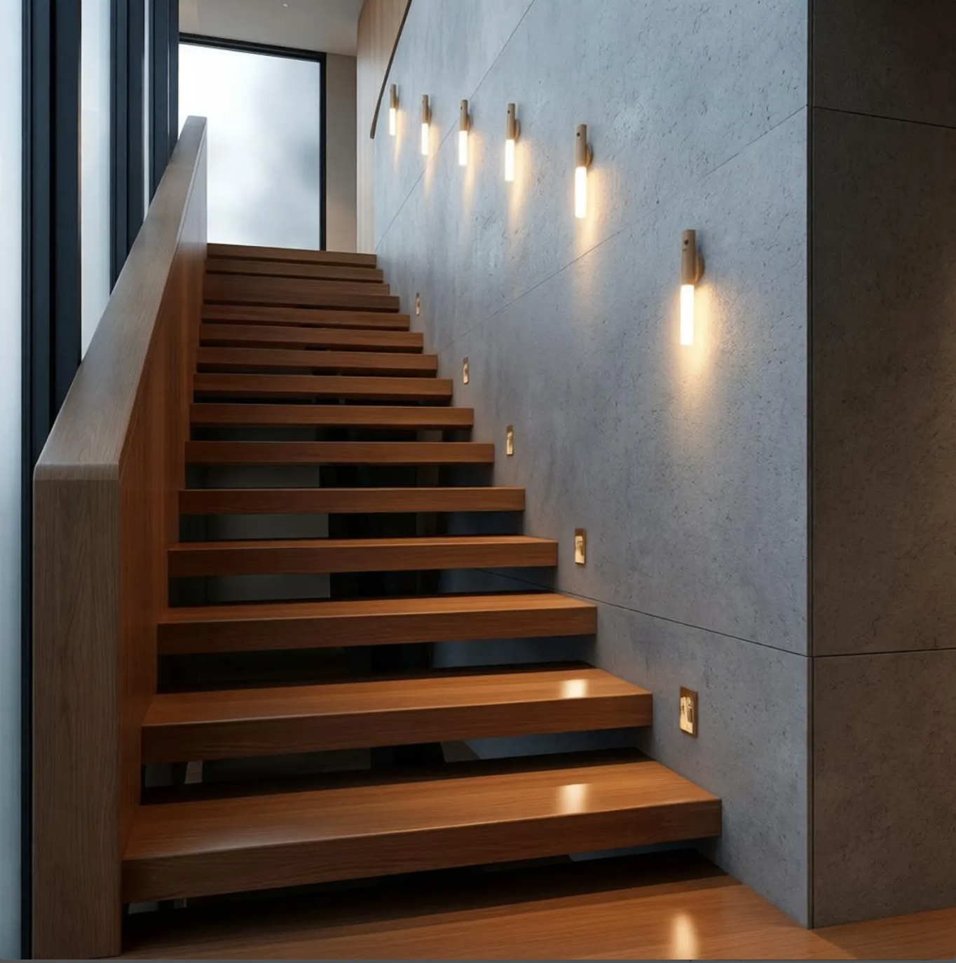 Magnetic Motion Sensor Night Light – Wireless Wall Lamp